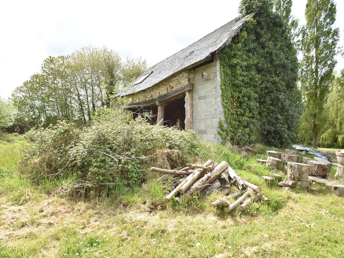 Breton Stone House In Saint Gilles Les Bois Villa ภายนอก รูปภาพ